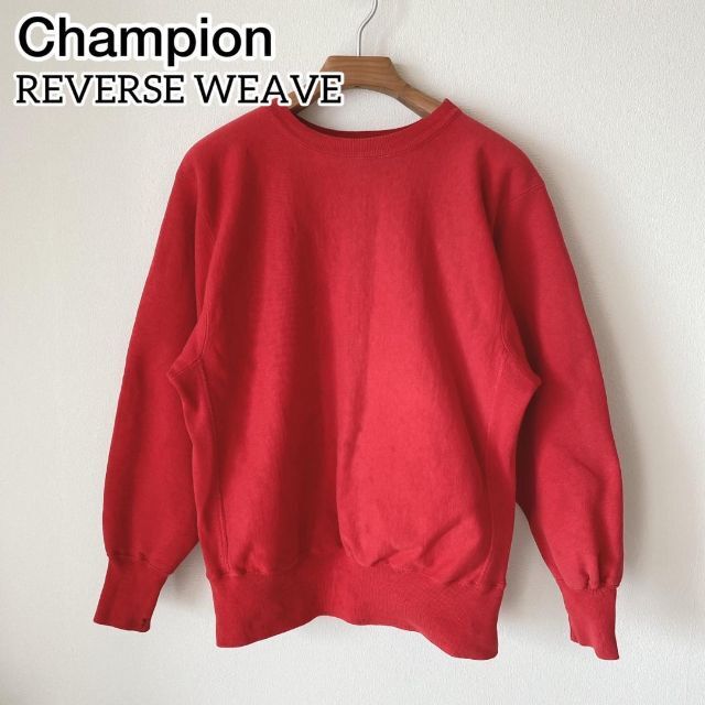 希少 90s 刺繍タグ CHAMPION リバースウィーブ 完全目無し USA製-