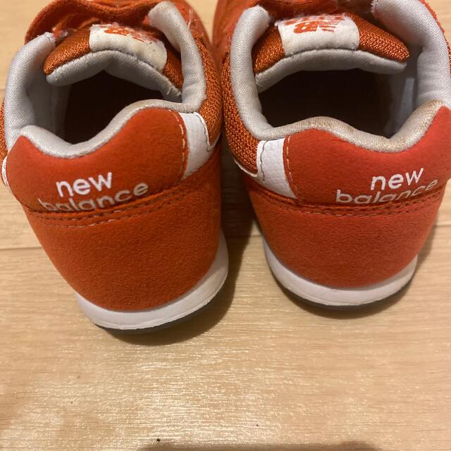 New Balance(ニューバランス)のニューバランス　16 オレンジ　996 キッズ/ベビー/マタニティのキッズ靴/シューズ(15cm~)(スニーカー)の商品写真