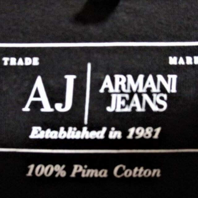 ARMANI JEANS ☆アルマーニジーンズ プリント ロゴ ロンT 長袖 Tシャツ/メンズ/XL☆新作の通販 by kayfactory's  shop｜アルマーニジーンズならラクマ