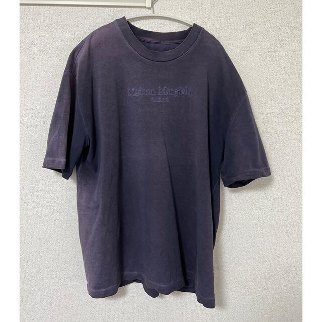 Tシャツ/カットソー(半袖/袖なし)Maison Margiela 20aw エンブロイダード ロゴ Tシャツ