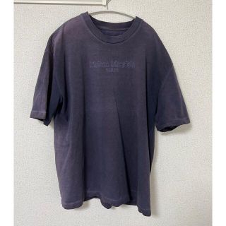 マルタンマルジェラ(Maison Martin Margiela)のMaison Margiela 20aw エンブロイダード ロゴ Tシャツ(Tシャツ/カットソー(半袖/袖なし))