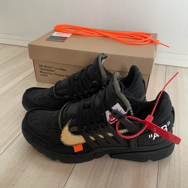 スニーカーOff-White × Nike Air Presto "Black" 28cm