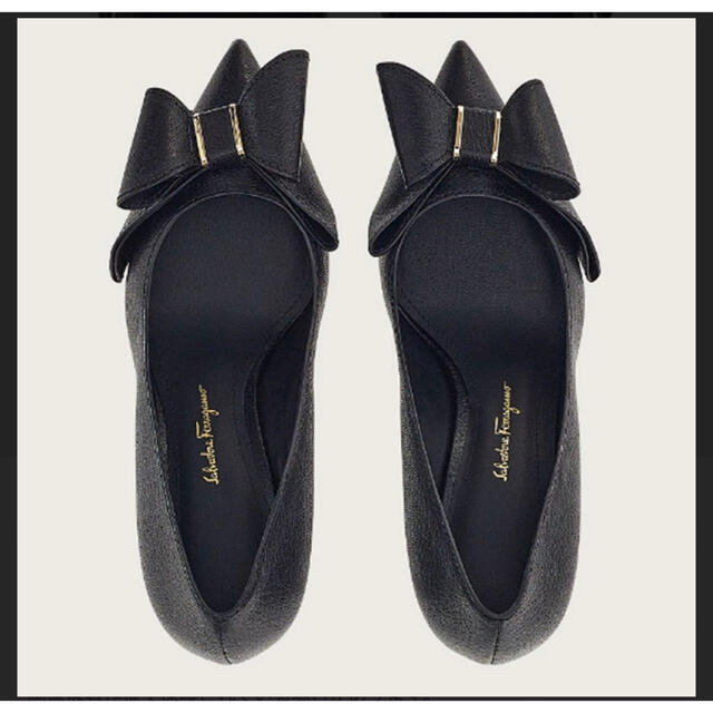 SALVATORE FERRAGAMO EDINA バラリボンパンプス | cair4youth.com