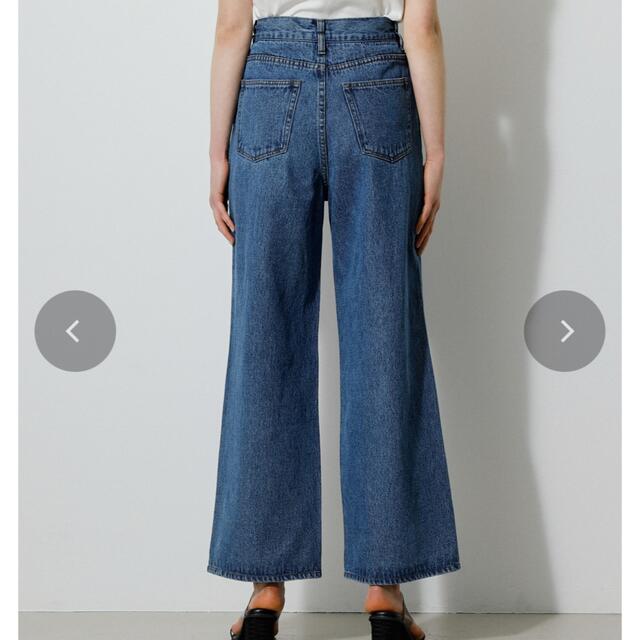 AZUL by moussy(アズールバイマウジー)のタグ付新品！AZULbyMOUSSY  THIN STRING OVERALLS レディースのパンツ(デニム/ジーンズ)の商品写真