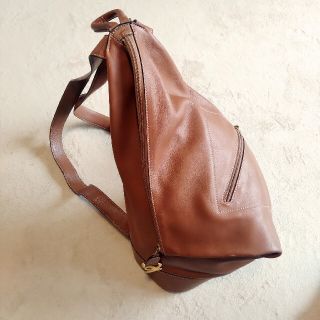 ロエベ(LOEWE)のLOEWE  ANTON BACKPACK BROWN　※傷あり(リュック/バックパック)