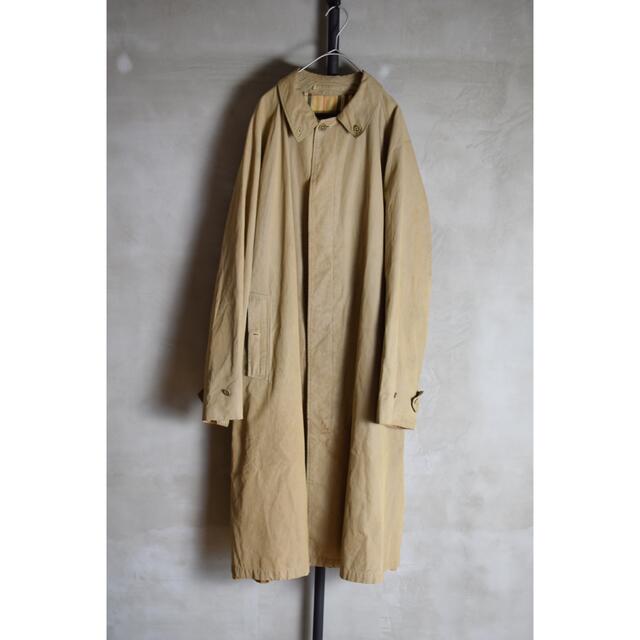 80s vintage Burberry balmacaan coat 1枚袖 | des-heros.fr