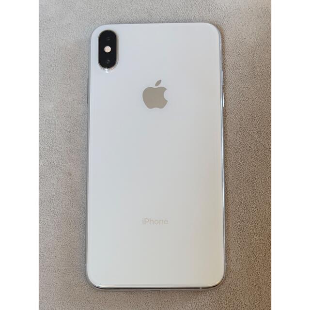 Apple(アップル)のiPhone Xs Max Silver 512 GB SIMフリー スマホ/家電/カメラのスマートフォン/携帯電話(スマートフォン本体)の商品写真