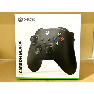 エックスボックス(Xbox)の新品未開封 X box ワイヤレス コントローラー （カーボンブラック） 箱キズ(その他)