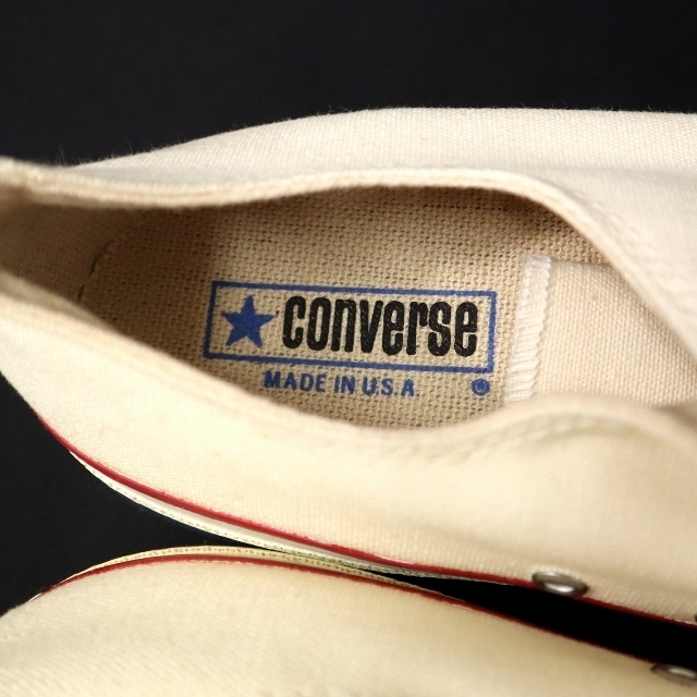 CONVERSE(コンバース)のデッドストック 80s ビンテージ コンバース オールスター スニーカー 赤箱 メンズの靴/シューズ(スニーカー)の商品写真
