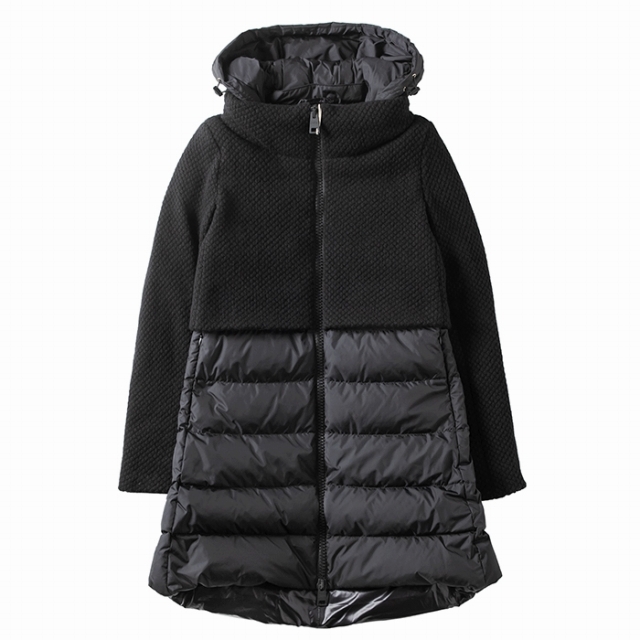 超特価】 ダウンコート HERNO - HERNO レディース アウター ウール切替