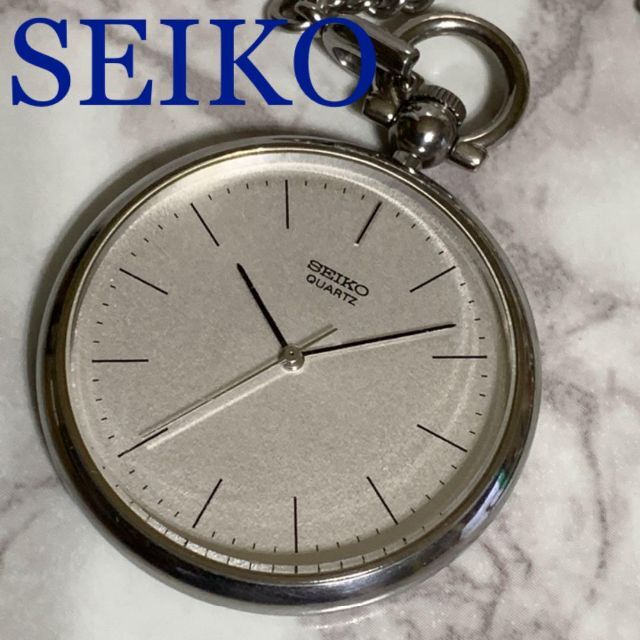 SEIKO(セイコー)の780 稼働品 SEIKO セイコー メンズ 懐中時計 クオーツ式 中古品 メンズの時計(腕時計(アナログ))の商品写真