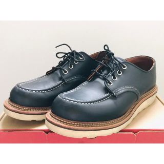 レッドウィング(REDWING)のRED WING レッドウィング OXFORD ブラック 8 1/2 26.5㎝(ブーツ)