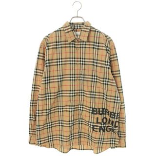 バーバリー(BURBERRY) シャツ(メンズ)(プリント)の通販 69点 いラインアップ BURBERRY バーバリー ノヴァチェックシャツ ロゴプリント シャツ