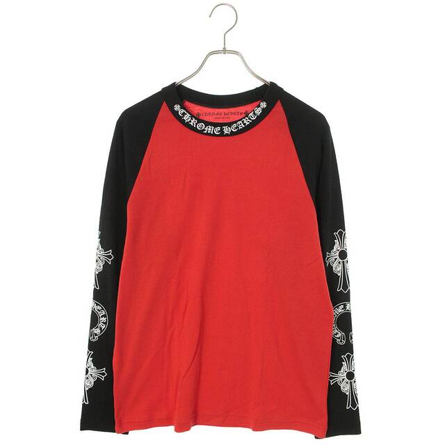 新しい CH クロムハーツ - Hearts Chrome L/S L メンズ ラグラン長袖