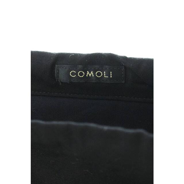 COMOLI(コモリ)のコモリ 20AW T01-03008 コットンサテンドローストリングロングパンツ メンズ 1 メンズのパンツ(その他)の商品写真