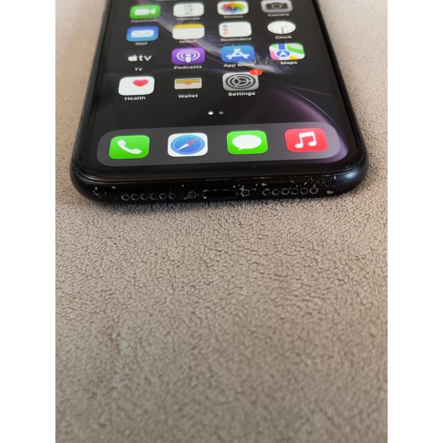 iPhone XR Black 64 GB SIMフリー 8