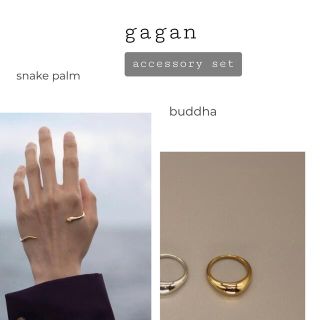 トゥモローランド(TOMORROWLAND)の⭐︎はる様専用　gagan / snake palm & buddha set(ブレスレット/バングル)