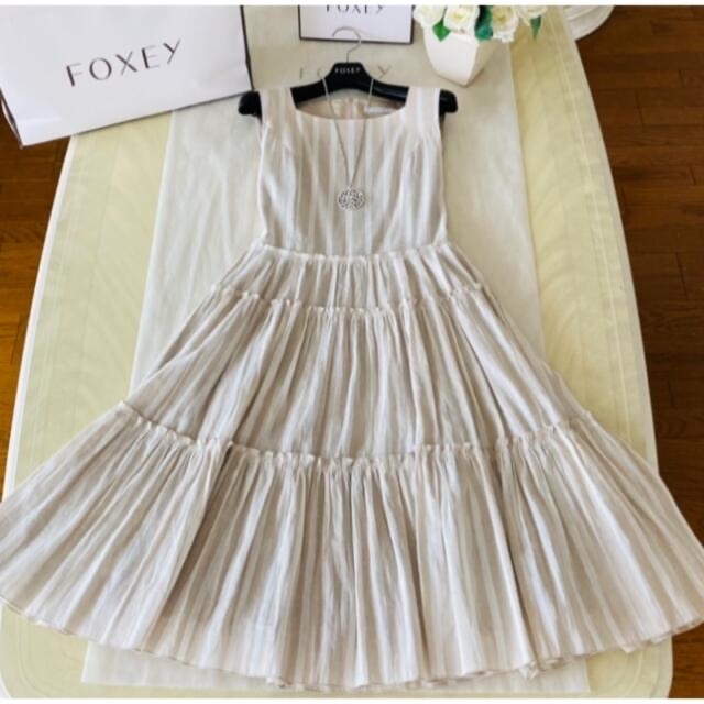 Foxey tiered ドレス♡　ピンク