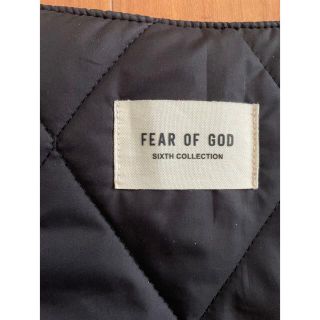 fear of god 6th Bulletproof Vestブルレザーベスト