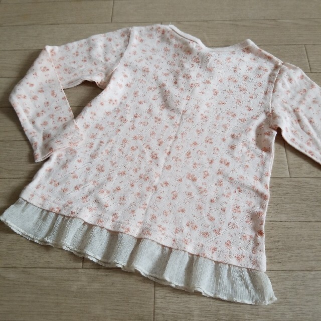 Biquette(ビケット)のビケット 長袖カットソー 120 キッズ/ベビー/マタニティのキッズ服女の子用(90cm~)(Tシャツ/カットソー)の商品写真