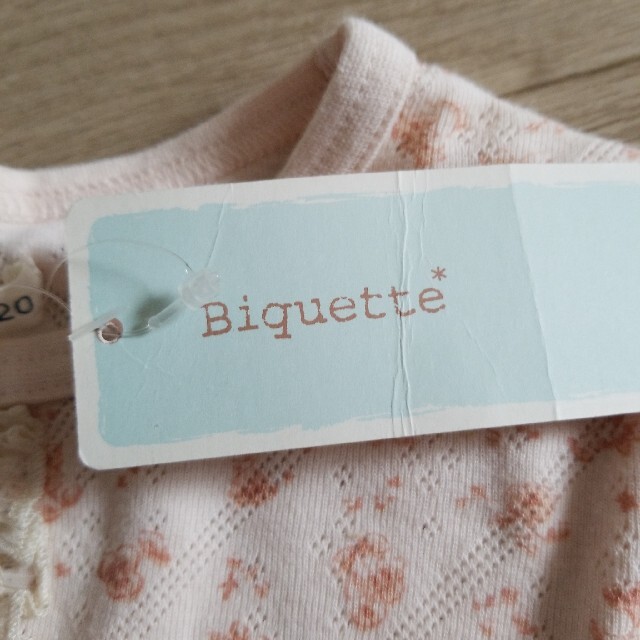 Biquette(ビケット)のビケット 長袖カットソー 120 キッズ/ベビー/マタニティのキッズ服女の子用(90cm~)(Tシャツ/カットソー)の商品写真