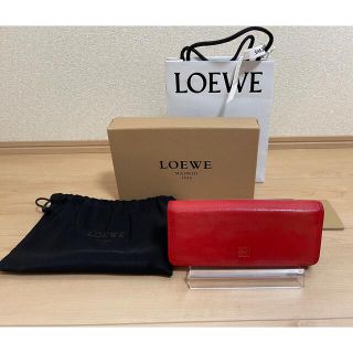 ロエベ(LOEWE)のひろひろりん様専用　LOEWE ロエベ アナグラム アマソナ レザー  長財布(財布)