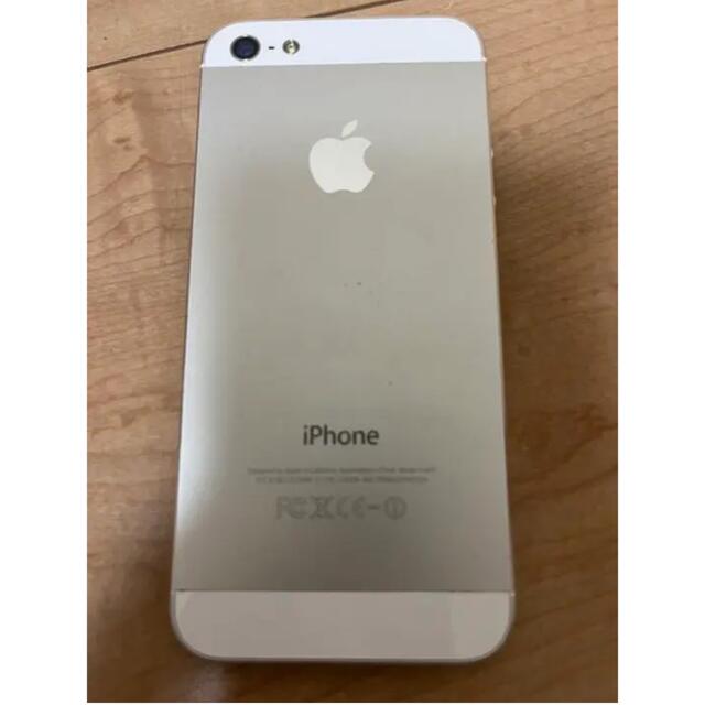 iPhone(アイフォーン)のiPhone5 白ロム スマホ/家電/カメラのスマートフォン/携帯電話(スマートフォン本体)の商品写真