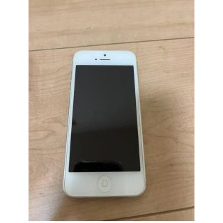 アイフォーン(iPhone)のiPhone5 白ロム(スマートフォン本体)