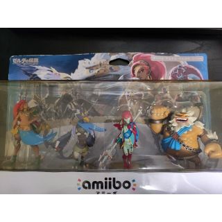 ニンテンドウ(任天堂)のブレスオブザワイルド 4人の英傑セット amiibo(ゲームキャラクター)