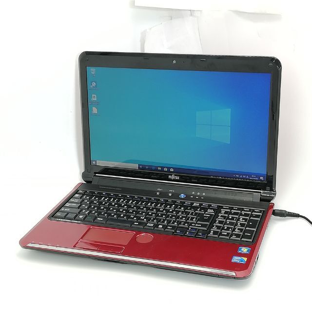 新品高速SSD レッド ノートpc  AH550/5B 4GB Blu-ray