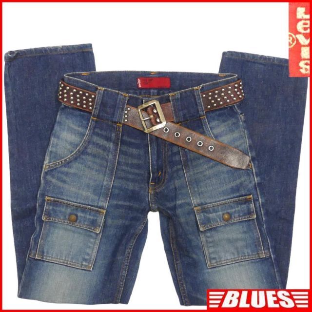 Levi's(リーバイス)のリーバイス W28 ブッシュパンツ ジーンズ デニム メンズ HH6007 メンズのパンツ(デニム/ジーンズ)の商品写真