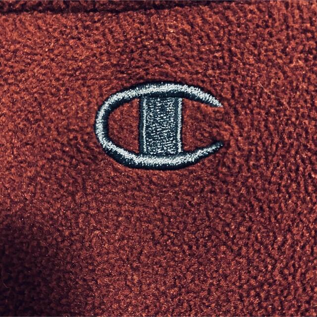 Champion(チャンピオン)のchampion チャンピオン　フリース　ハーフジップ　2XL ゆったり　一点物 メンズのジャケット/アウター(ブルゾン)の商品写真