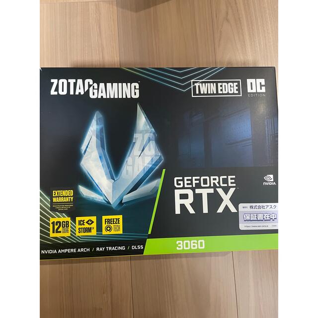 今季ブランド ZOTAC 2台セット 3060 RTX GeForce GAMING PCパーツ 今季ブランド ZOTAC 2台セット 3060 RTX GeForce GAMING PCパーツ