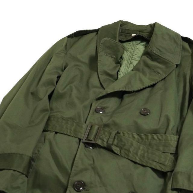 アメリカ軍　実物　オーバーコート　ライナー付き　50s ミリタリー メンズのジャケット/アウター(トレンチコート)の商品写真