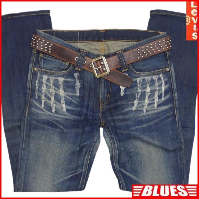 Levi’s表記SIZEリーバイス519 W30 ジーンズ ジーパン デニム  メンズ HH6012