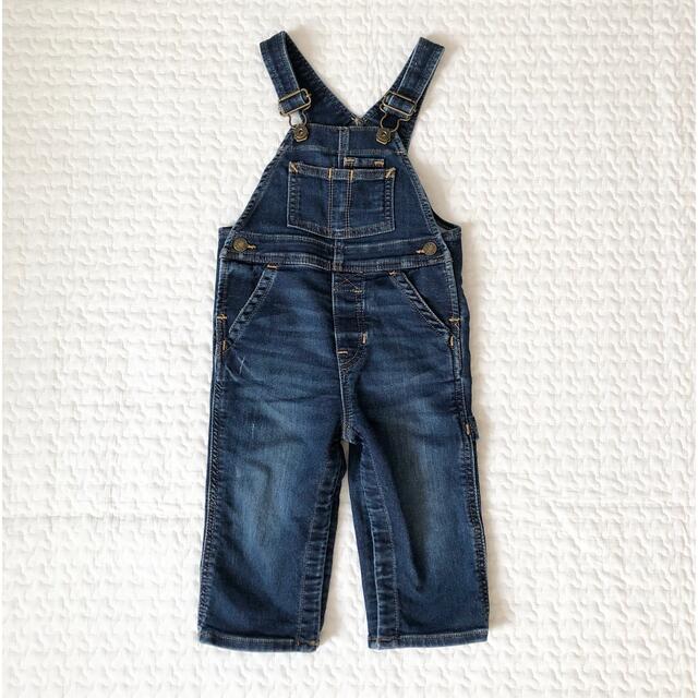 babyGAP(ベビーギャップ)のbaby GAP（ベビーギャップ）オーバーオール　デニム キッズ/ベビー/マタニティのベビー服(~85cm)(パンツ)の商品写真