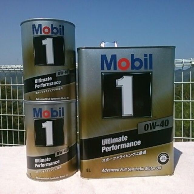 モービル1　Mobil 1　0W-40 　6L