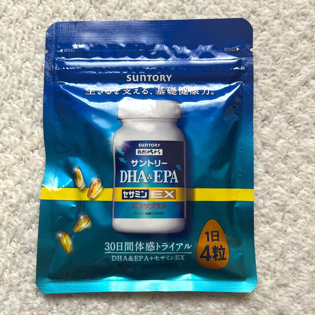 美容 健康 免疫力 サントリー DHA & EPA セサミン EX サプリdha