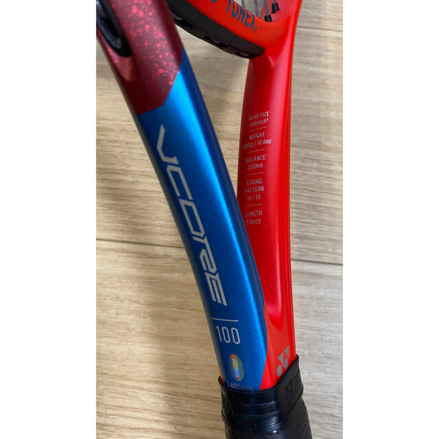 YONEX 美品 YONEX ヨネックス ブイコア VCORE グリップ2の