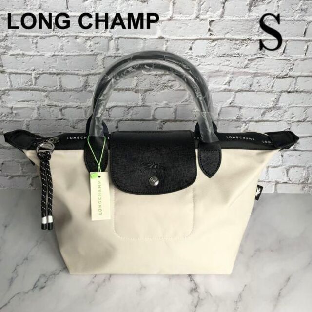 【新品】ロンシャン LONGCHAMP トップハンドルバッグ レディースアイボリーサイズ