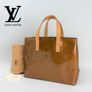 ルイヴィトン(LOUIS VUITTON)の■ルイ ヴィトン■ モノグラム・ヴェルニ リードPM ハンドバック ブロンズ(トートバッグ)