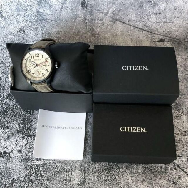 シチズン ソーラー エコドライブ CITIZEN ナイロンバンド メンズ腕時計