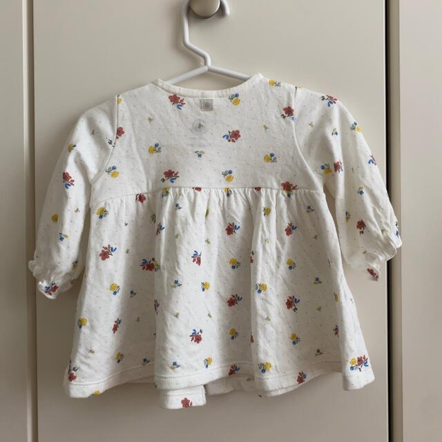 PETIT BATEAU(プチバトー)のpetitbateau プチバトー ワンピース 6m 67cm キッズ/ベビー/マタニティのベビー服(~85cm)(ワンピース)の商品写真