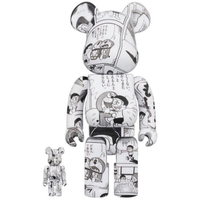 エンタメ/ホビーBE@RBRICK ドラえもん コミック Ver. 100％ & 400％