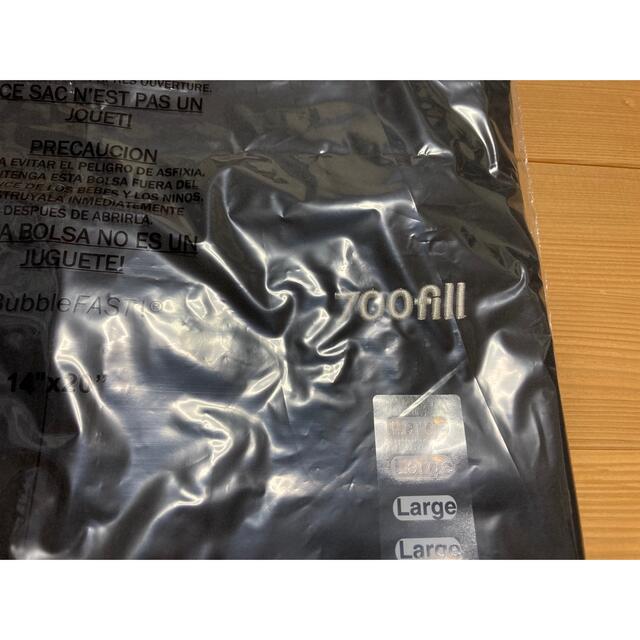 1LDK SELECT(ワンエルディーケーセレクト)の新品 700FILL Logo Track Jacket 黒 ブラック Lサイズ メンズのジャケット/アウター(ナイロンジャケット)の商品写真