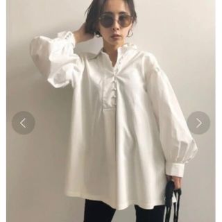 アメリヴィンテージ(Ameri VINTAGE)のAmeriVintage PUFF SLEEVE COMBINATION TOP(シャツ/ブラウス(長袖/七分))