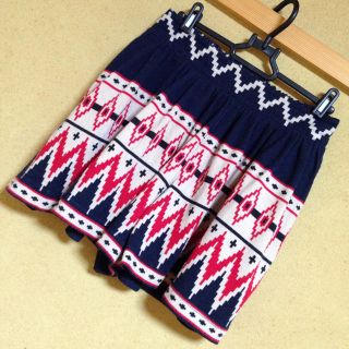 ローリーズファーム(LOWRYS FARM)の♡LOWRYS♡ネイティブ柄ショーパン(ショートパンツ)