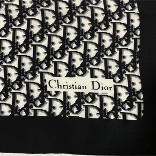 クリスチャンディオール(Christian Dior)の【Dior】☆美品☆ トロッター 柄 スカーフ(バンダナ/スカーフ)