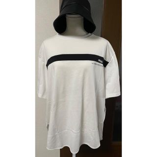 フィラ(FILA)のFILA ロゴ プリント Tシャツ チュニック XL(Tシャツ(半袖/袖なし))