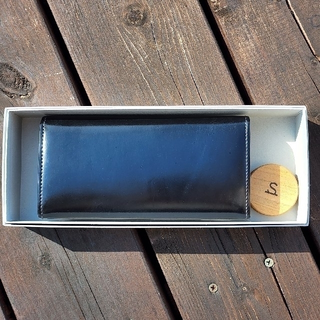 WILDSWANS WAVE ワイルドスワンズ・シェルコードバン ブラック WILDSWANS WAVE ワイルドスワンズ・シェルコードバン ブラック